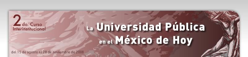 La universidad Pública en el México de hoy